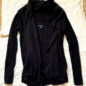 Banana Republic Black Open Front Cardigan
